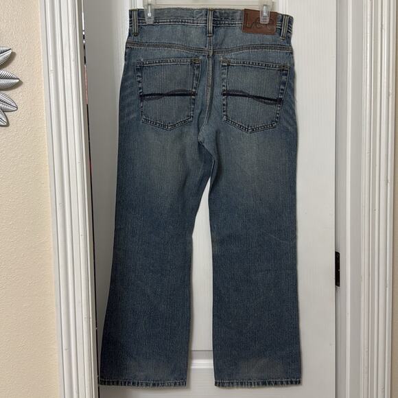 Lee heritage relaxed straight leg premium collection boys jeans size 14 husky - Picture 7 of 9